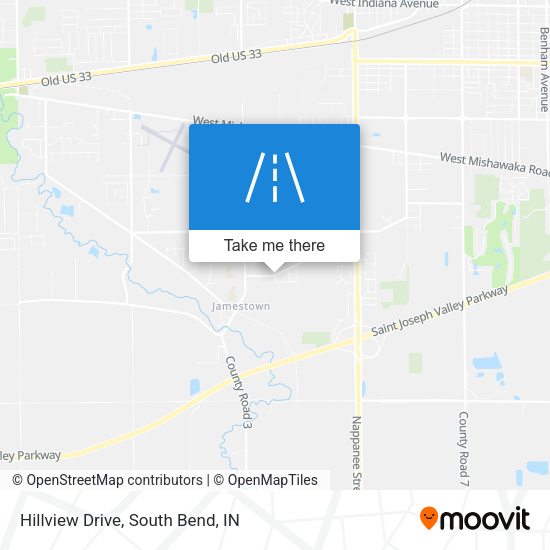 Mapa de Hillview Drive