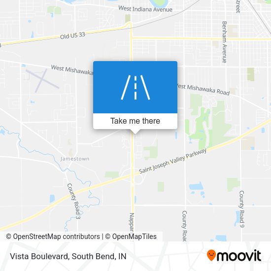Mapa de Vista Boulevard