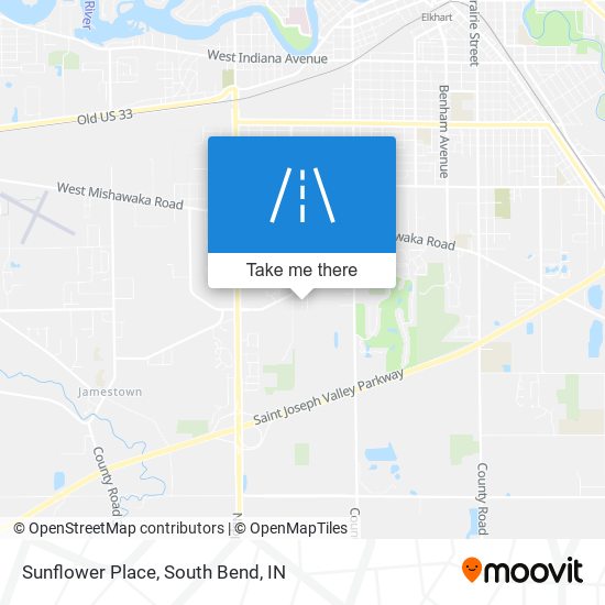 Sunflower Place map
