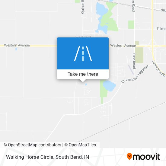 Walking Horse Circle map