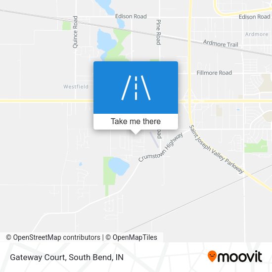 Mapa de Gateway Court