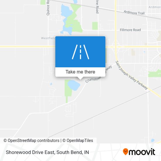 Mapa de Shorewood Drive East