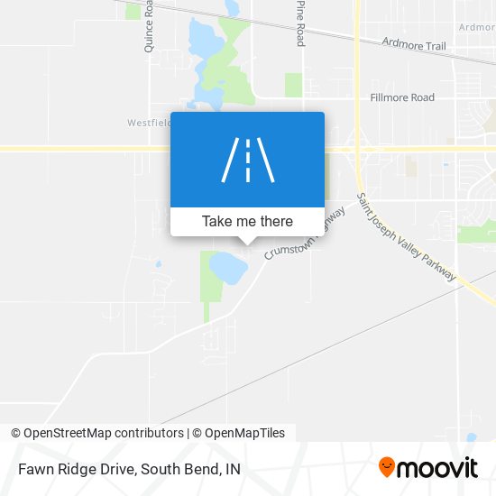 Mapa de Fawn Ridge Drive