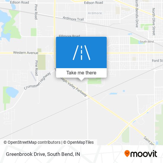 Greenbrook Drive map