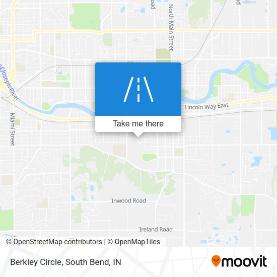 Mapa de Berkley Circle