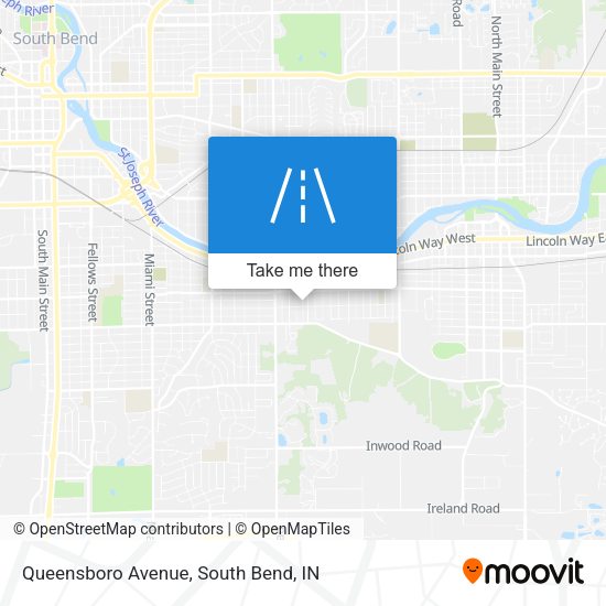 Mapa de Queensboro Avenue