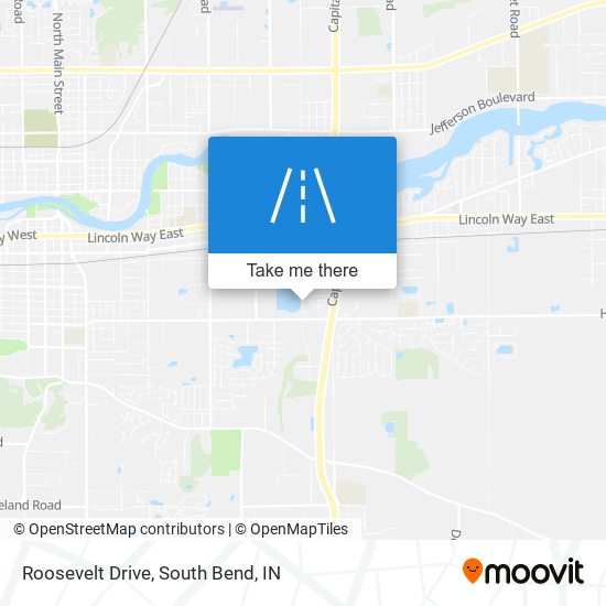 Roosevelt Drive map