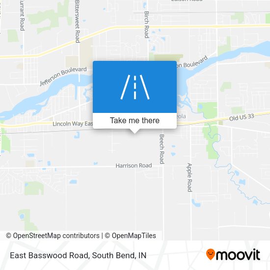 Mapa de East Basswood Road