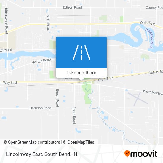 Mapa de Lincolnway East