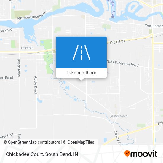 Mapa de Chickadee Court