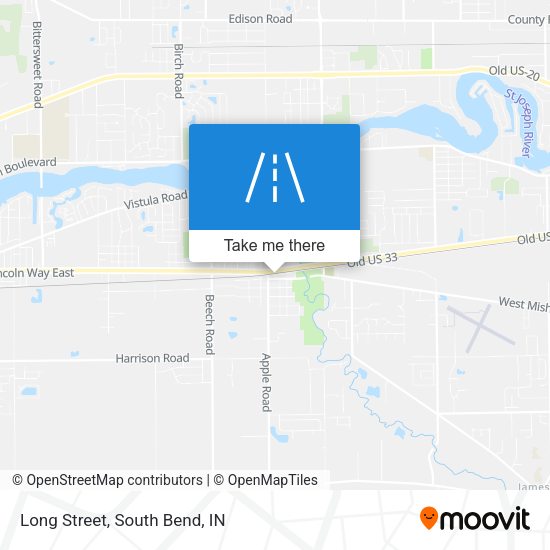 Mapa de Long Street