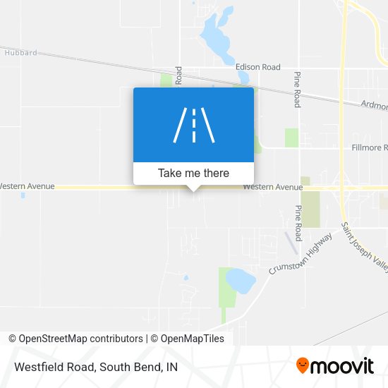 Mapa de Westfield Road