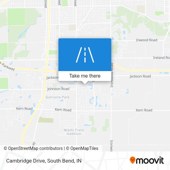 Cambridge Drive map
