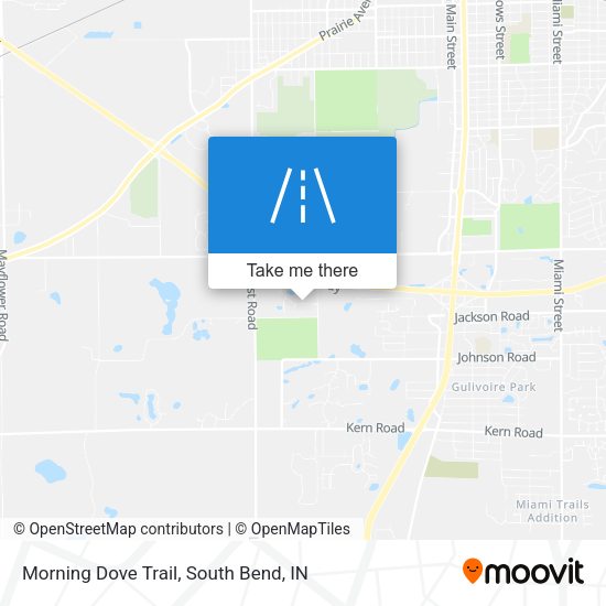 Morning Dove Trail map