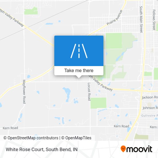 Mapa de White Rose Court