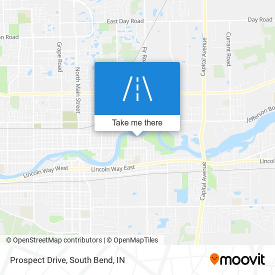 Prospect Drive map