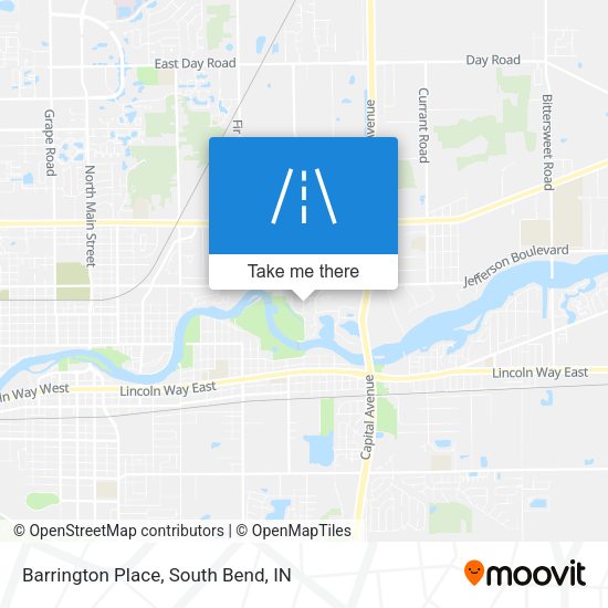 Barrington Place map