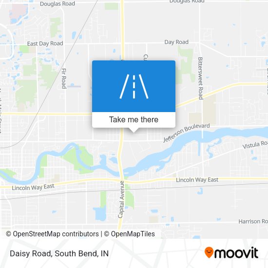 Mapa de Daisy Road
