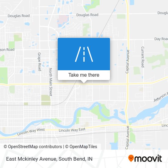 Mapa de East Mckinley Avenue
