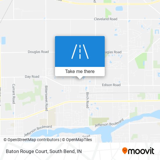 Baton Rouge Court map