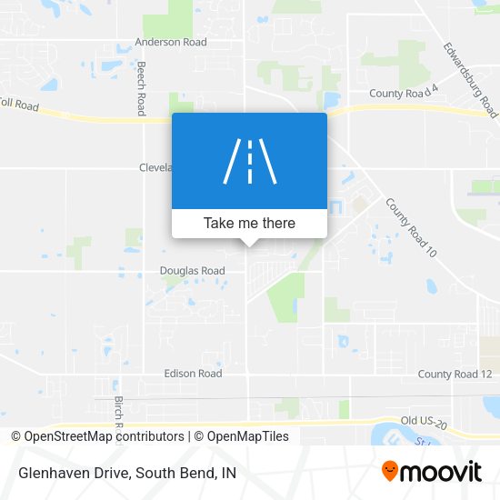 Mapa de Glenhaven Drive
