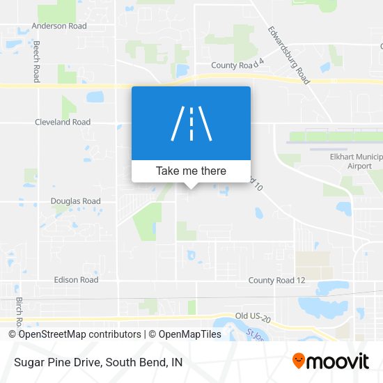 Sugar Pine Drive map