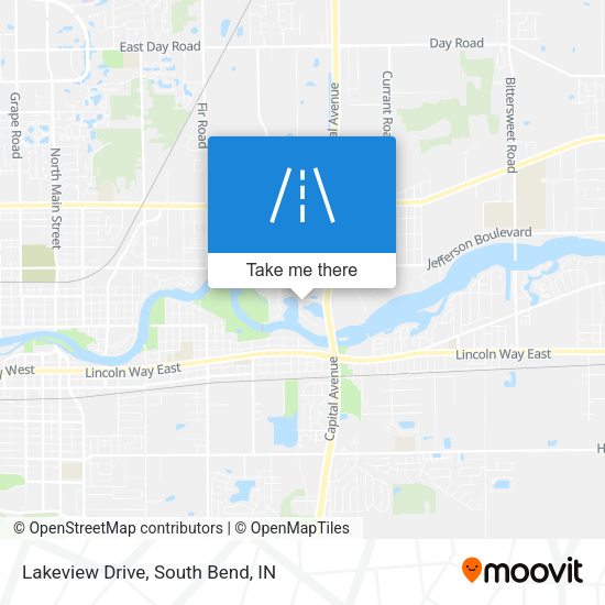 Mapa de Lakeview Drive