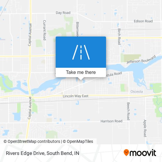 Rivers Edge Drive map