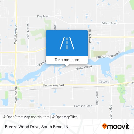 Mapa de Breeze Wood Drive