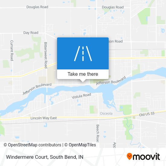 Windermere Court map