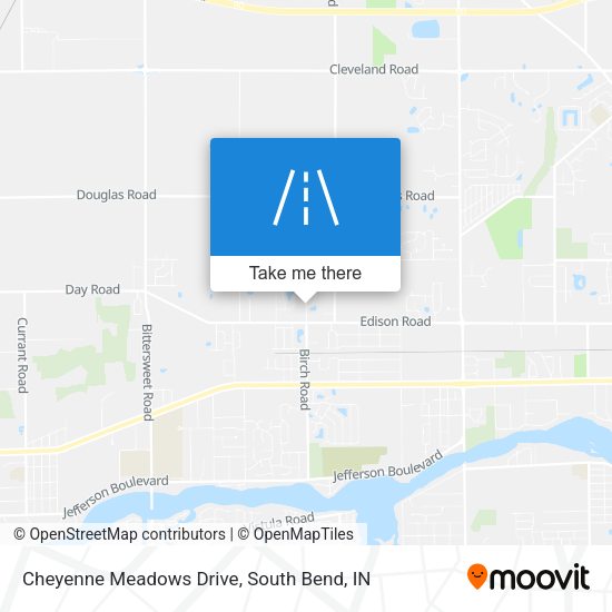 Cheyenne Meadows Drive map
