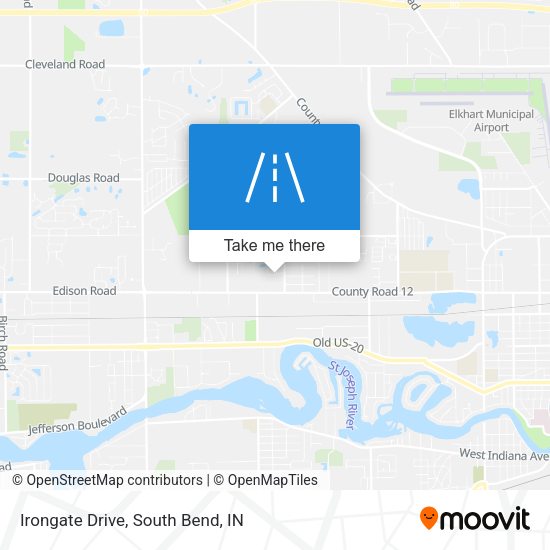 Mapa de Irongate Drive