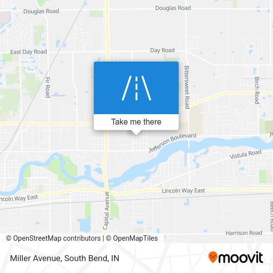 Mapa de Miller Avenue
