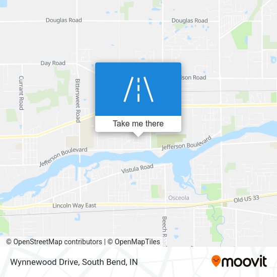 Mapa de Wynnewood Drive