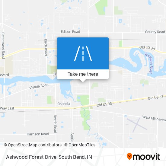 Mapa de Ashwood Forest Drive