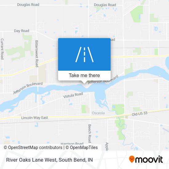 Mapa de River Oaks Lane West