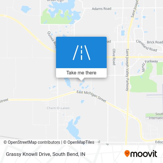 Grassy Knowll Drive map