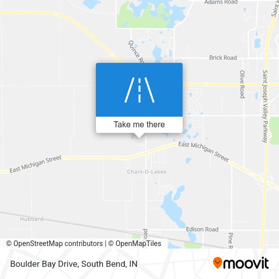 Boulder Bay Drive map