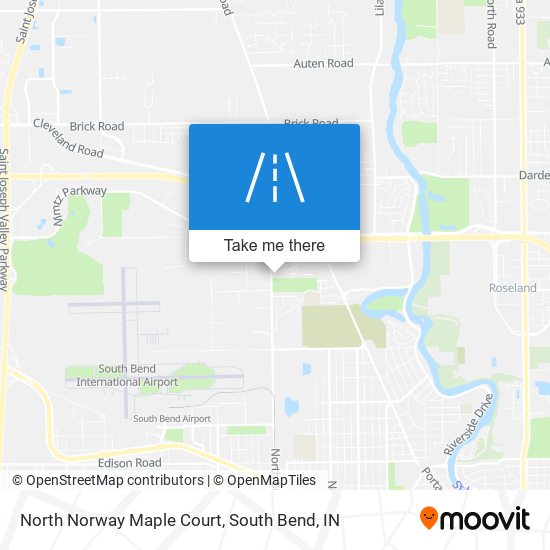 North Norway Maple Court map