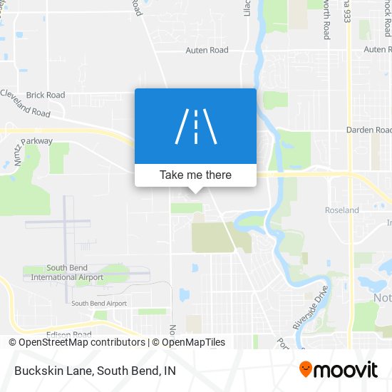 Mapa de Buckskin Lane