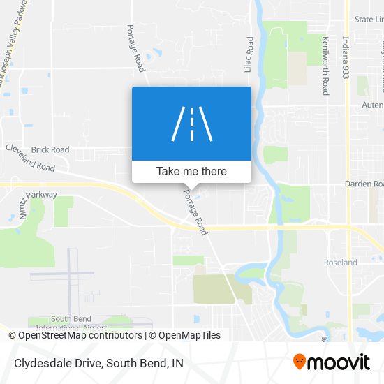 Mapa de Clydesdale Drive