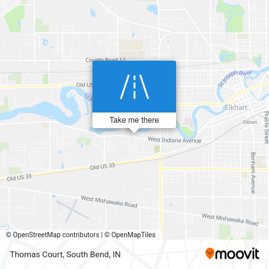 Mapa de Thomas Court