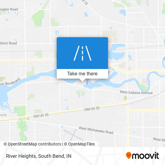 Mapa de River Heights