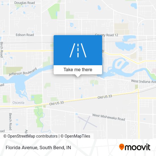 Florida Avenue map