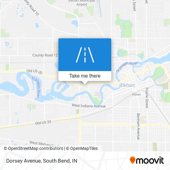 Dorsey Avenue map