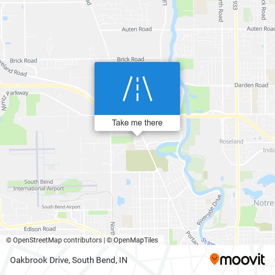 Oakbrook Drive map