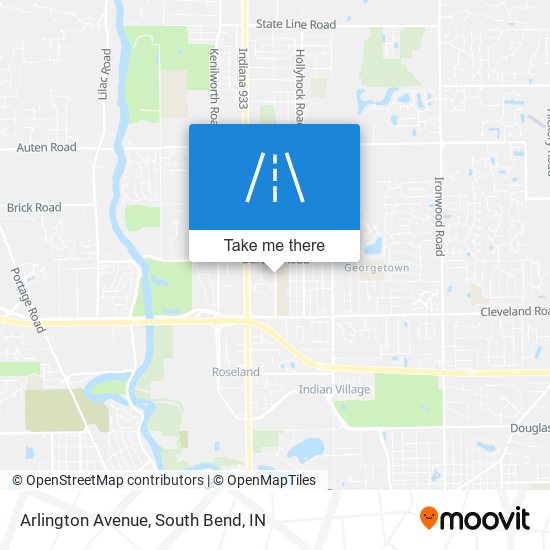 Mapa de Arlington Avenue