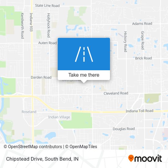 Chipstead Drive map