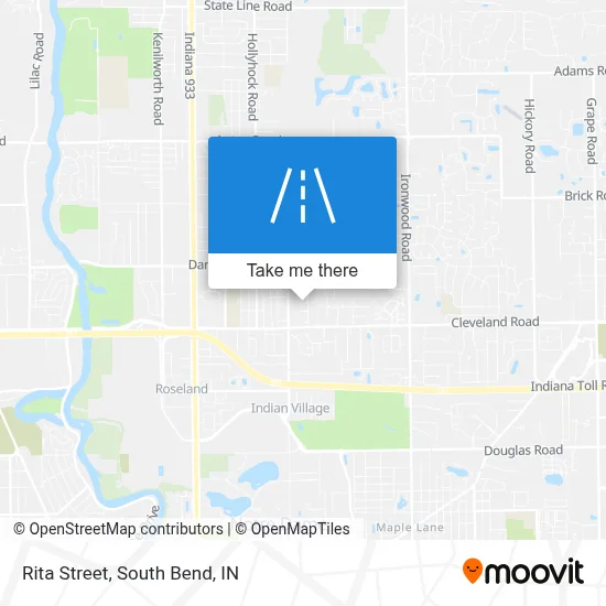 Rita Street map