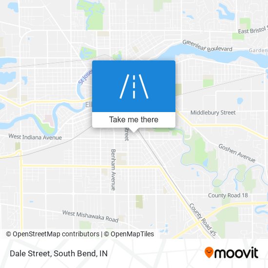 Dale Street map